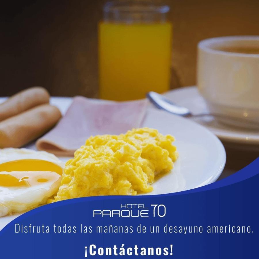 Hotel Parque 70 Medellín Dış mekan fotoğraf